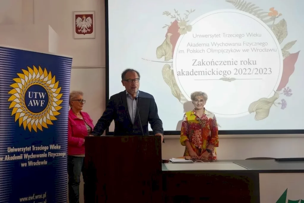Fot. Bogdan Partyka - Zakończenie roku akademickiego 2022/2023 Uniwersytetu Trzeciego Wieku 
